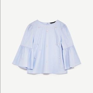 Zara | Pearl Blouse